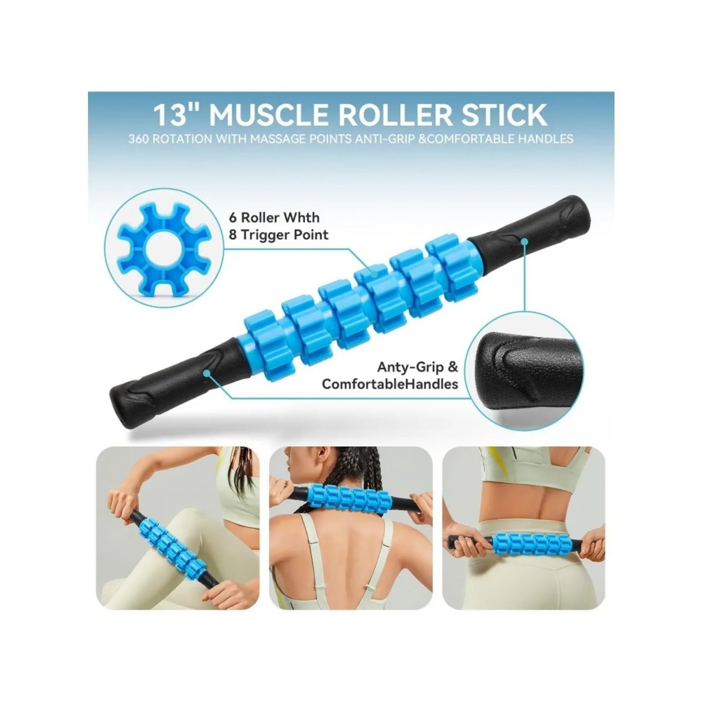 5 In 1 Foam Roller Set