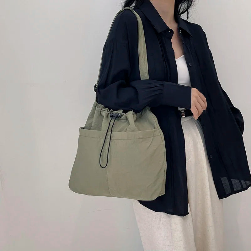 Crossbody Bucket Bag Large Capacity