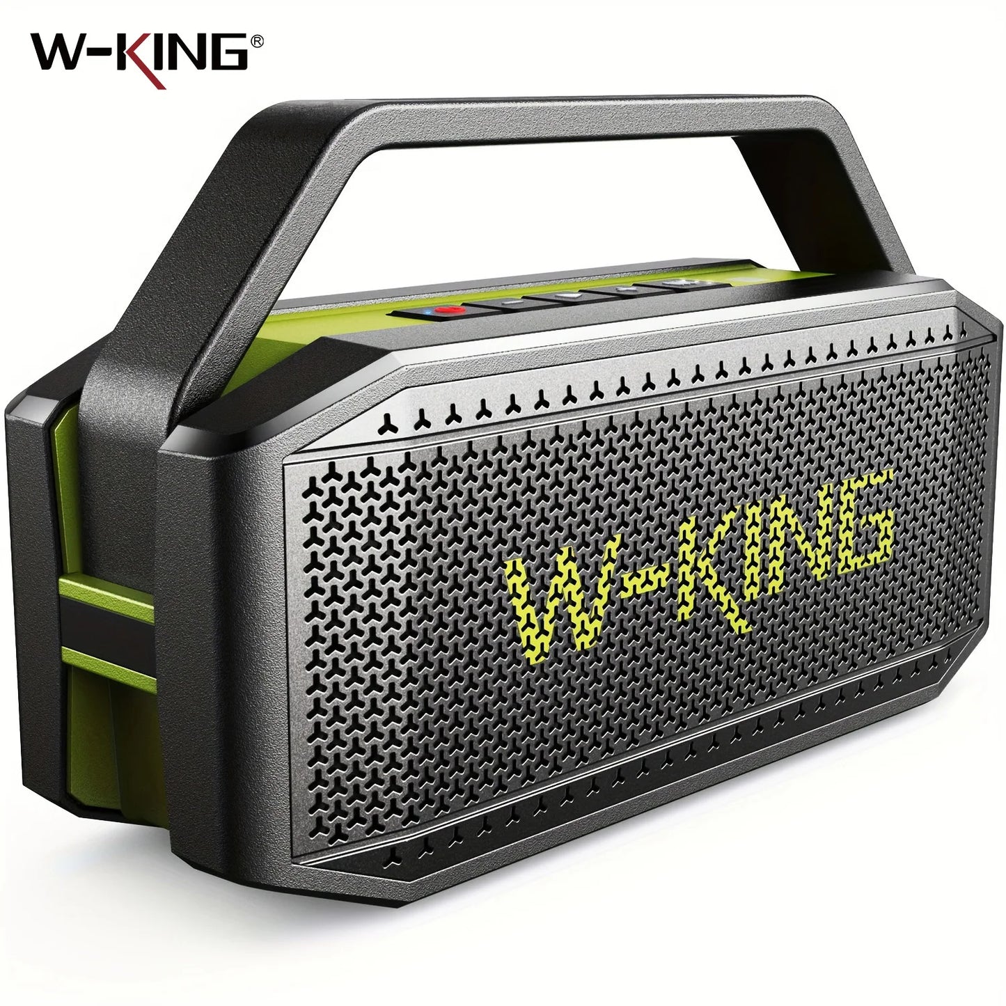 W King 100W Peak Portable Bluetooth Speaker With Subwoofer Outdoor Waterproof