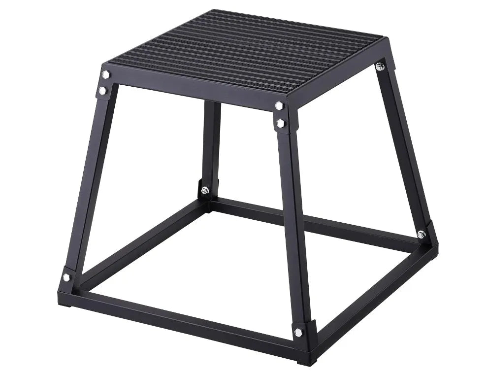 Metal Plyometric Jump Box 12 18 24 30 Inch Steel