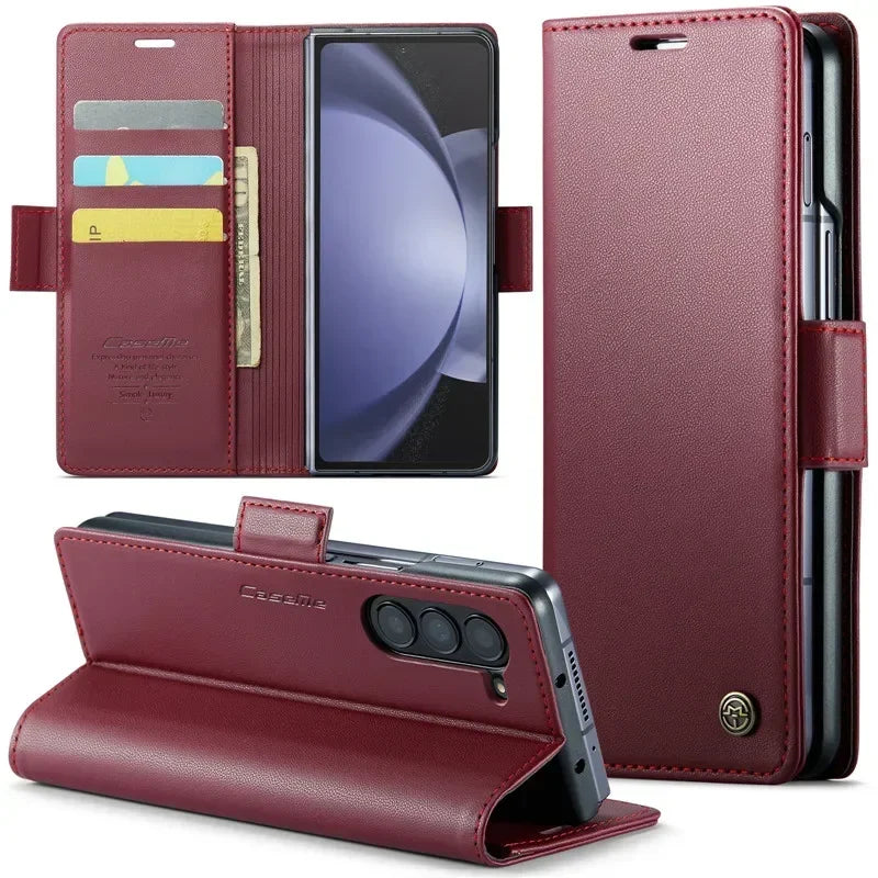 Luxury Magnetic Wallet Phone Case