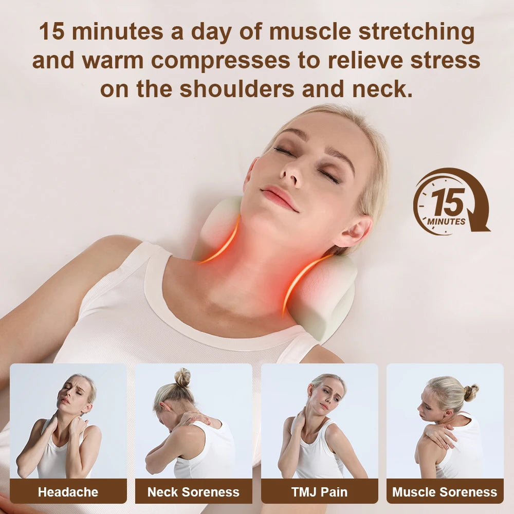 5900S Electric Neck Massager Pillow for Shoulder Massage