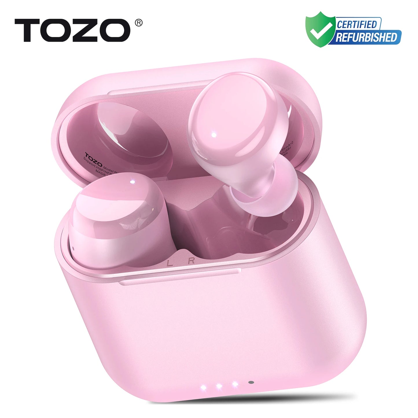 TOZO Refurbished Ergonomic TWS Earbuds Bluetooth 5.3 Waterproof EQ Presets