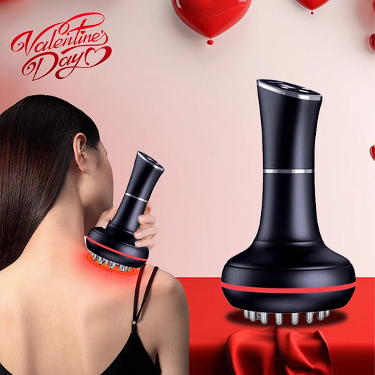 Electric Meridian Massage Brush For Full Body Relaxation