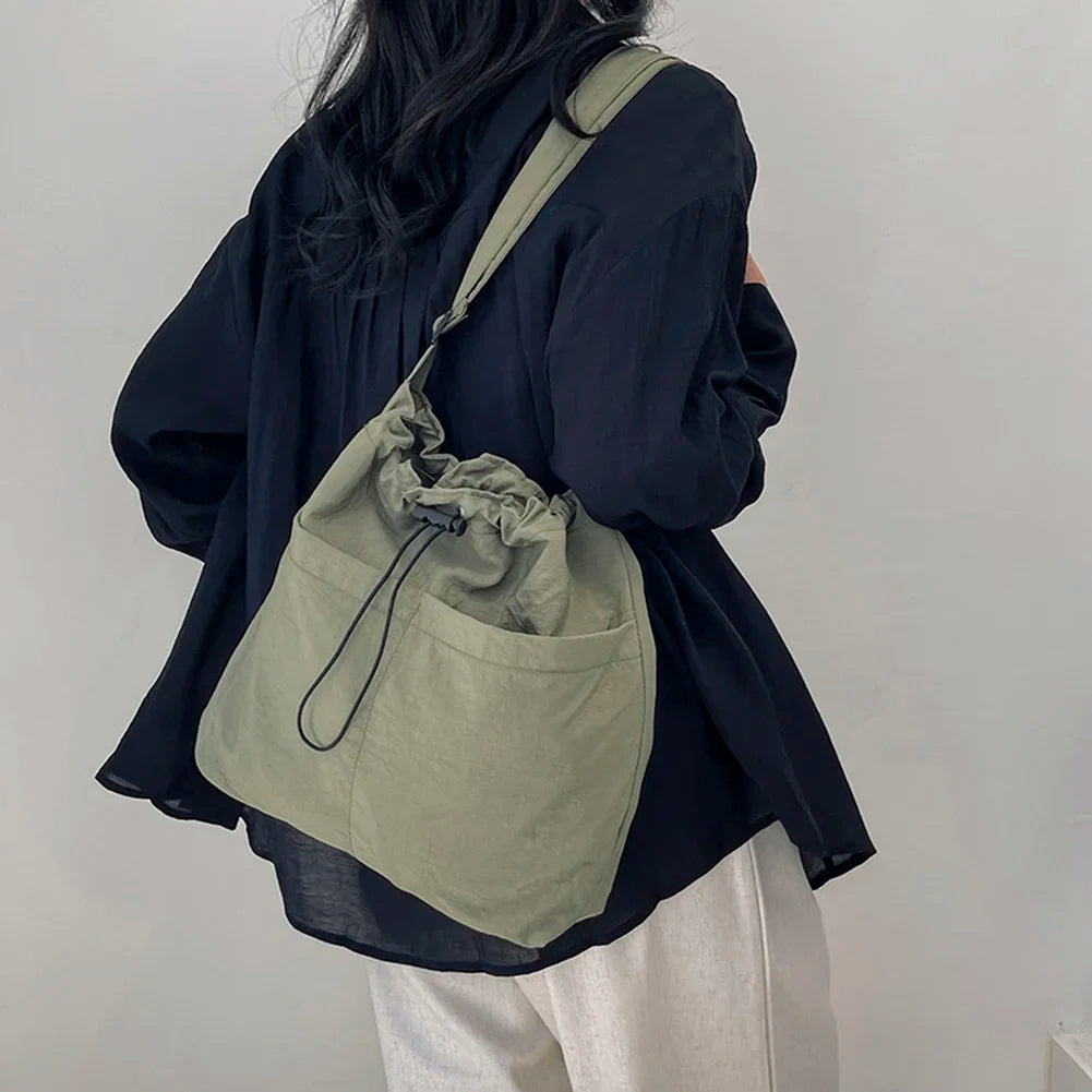 Crossbody Bucket Bag Large Capacity