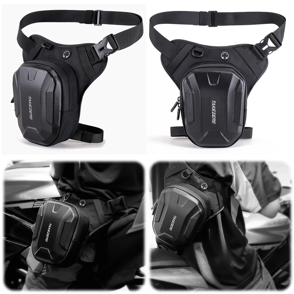 Motorcycle Thigh Bag Waterproof Drop Leg Bag Adjustable
