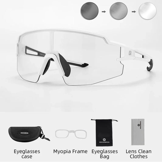 RockBros Photochromic Polarized Cycling Glasses UV400