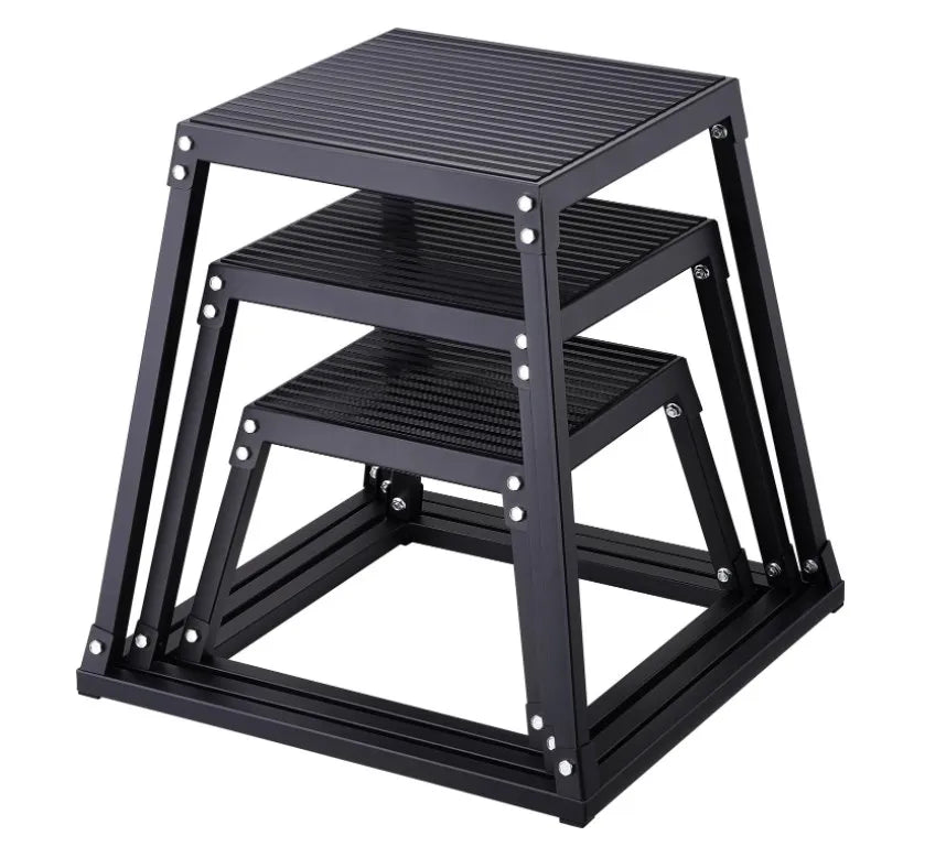 Metal Plyometric Jump Box 12 18 24 30 Inch Steel