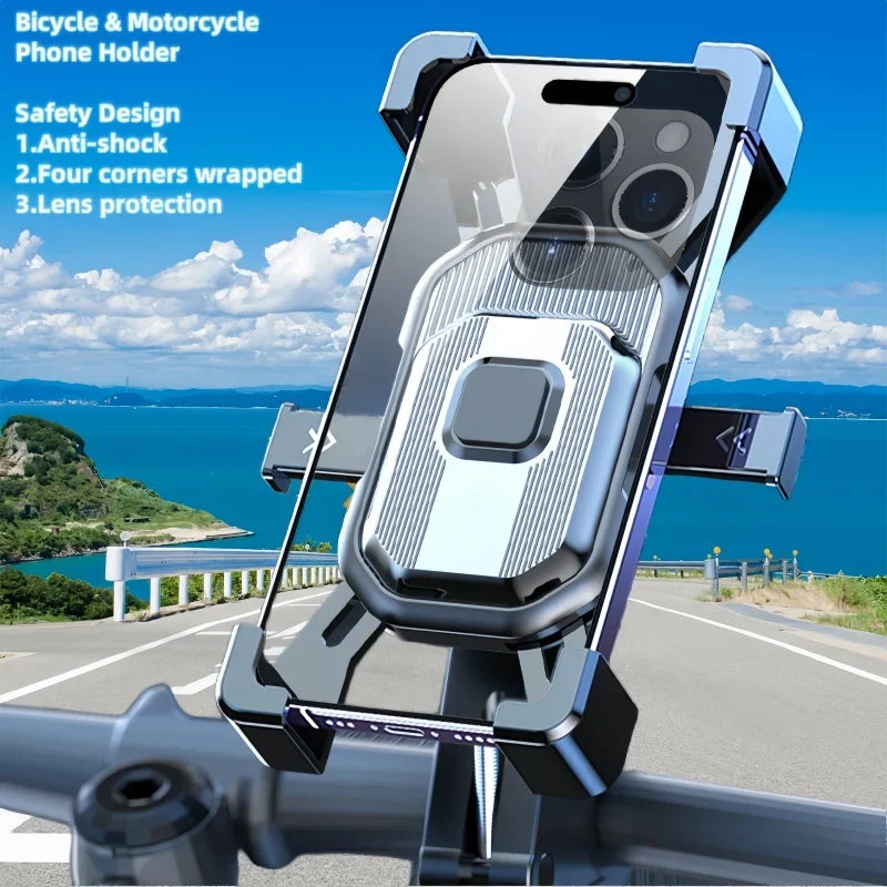 Bike Phone Holder Handlebar Mount Universal 4 7 Inch