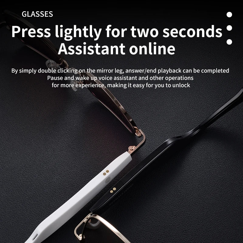 MZ02 Smart Glasses with Bluetooth Speaker