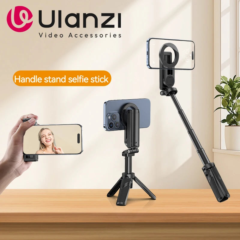Ulanzi JJ03 Magnetic Selfie Stick Tripod With Shutter Button For Iphone 15