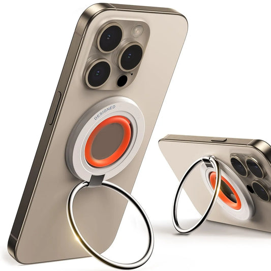 Magnetic Magsafe Phone Grip Holder Kickstand Ring Stand for iPhone 15 14 13
