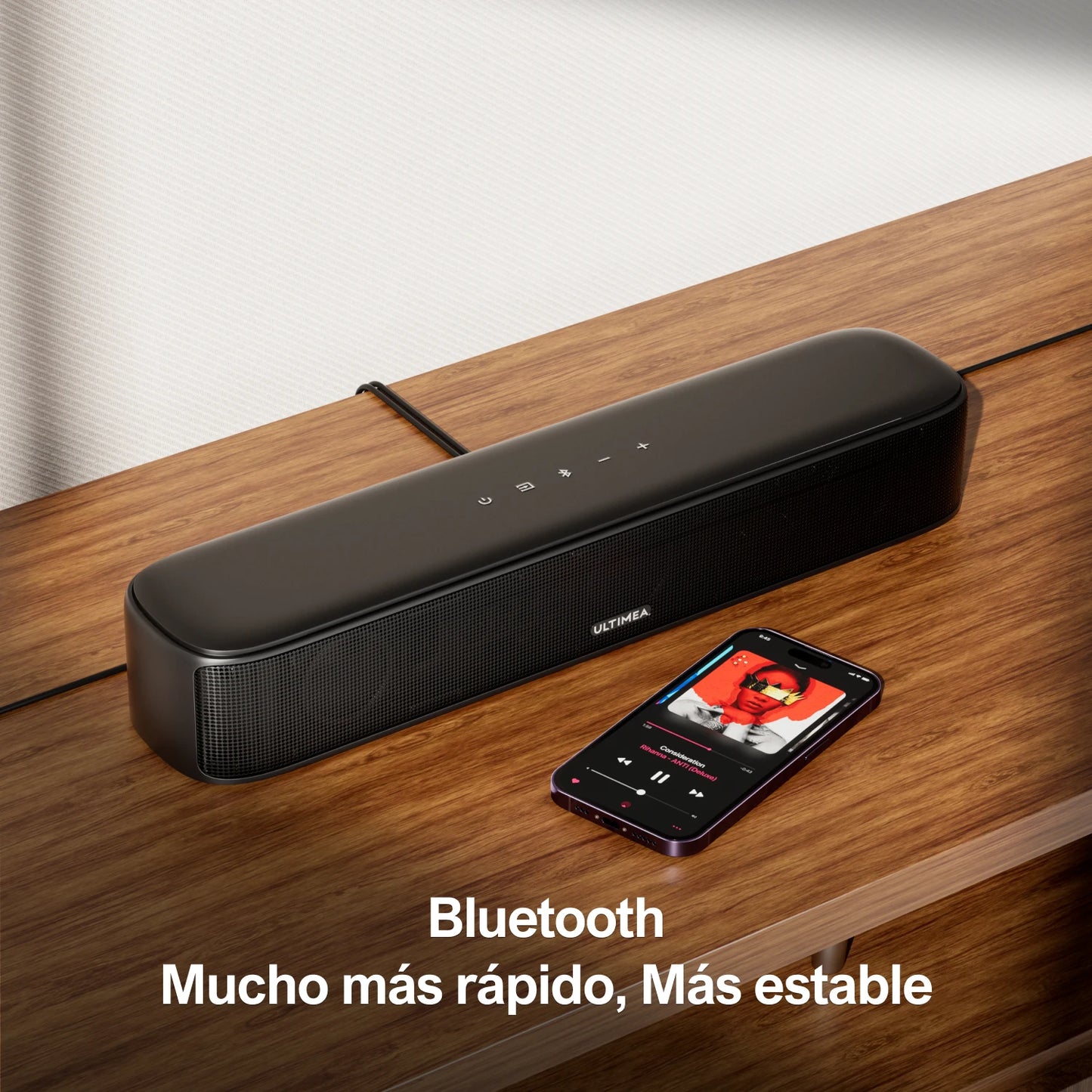 Ultimea 350W 7.1 Channel Surround Soundbar With Subwoofer And Smart App