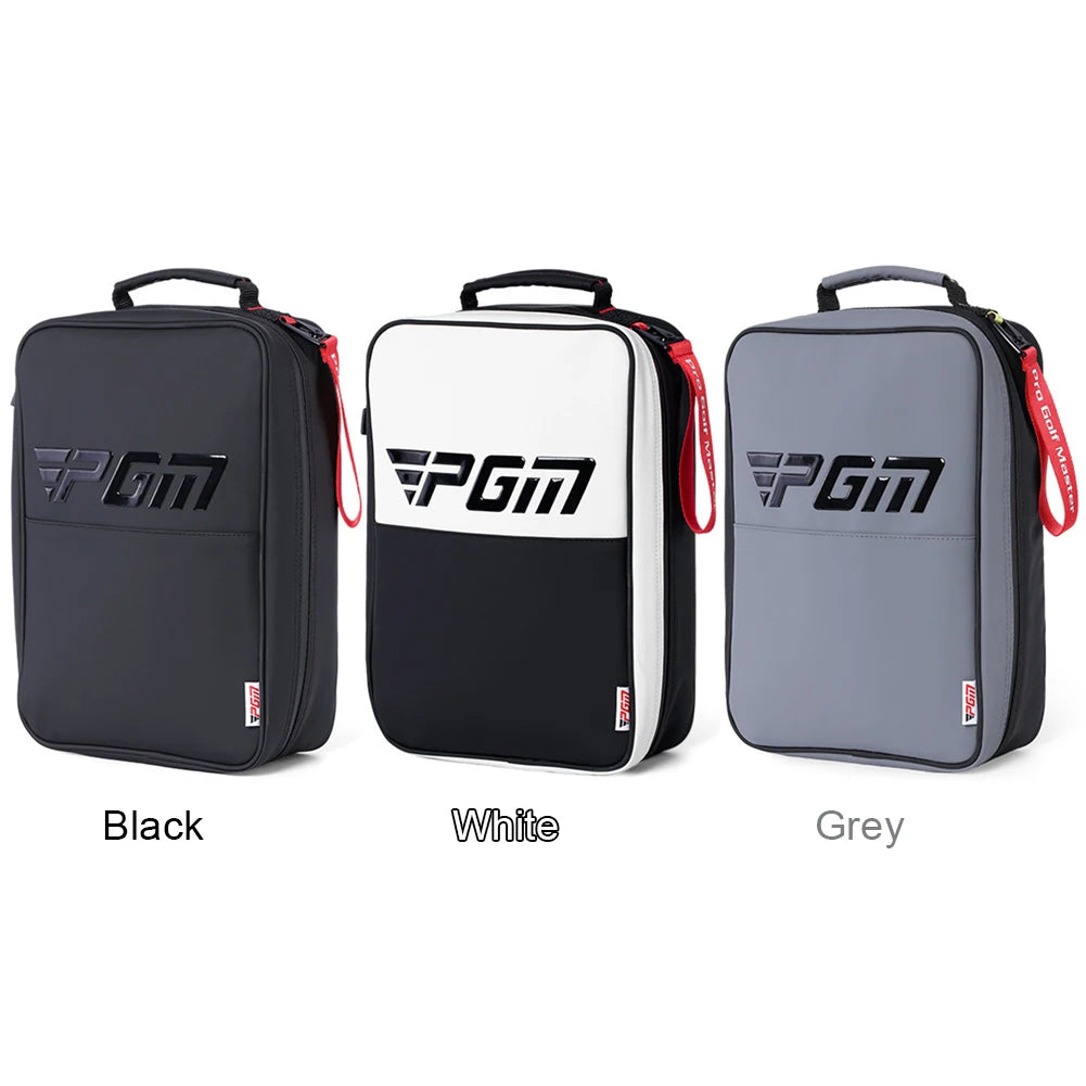 Golf Shoe Bag With Ventilation Lightweight Travel Carry Tote For Golf Tennis