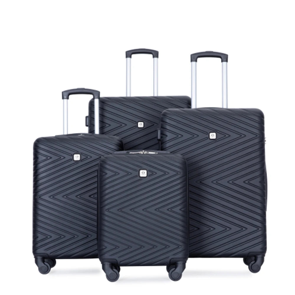 Travelhouse 4 Piece Luggage Set With Spinner Wheels TSA