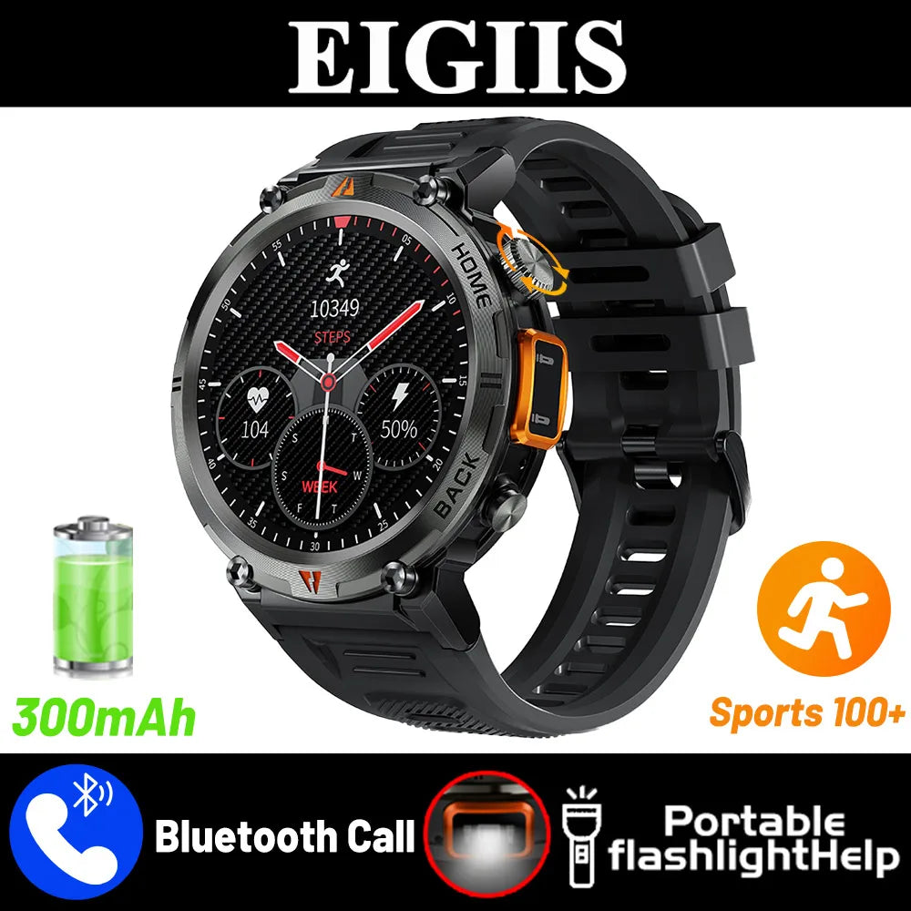 EIGIIS 2024 New KE3 Bluetooth Call Smart Watch