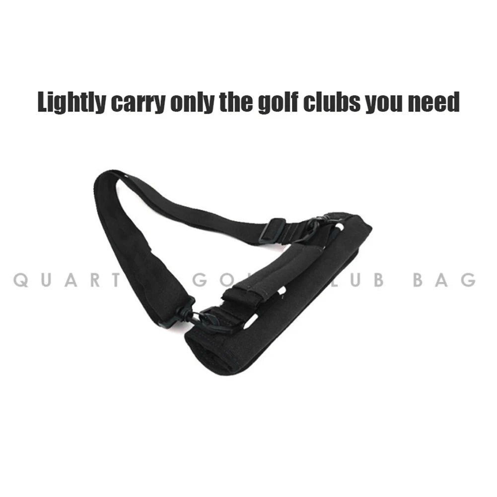 Golf Club Bag With Shoulder Strap For Driving Range Practice Easy Transport