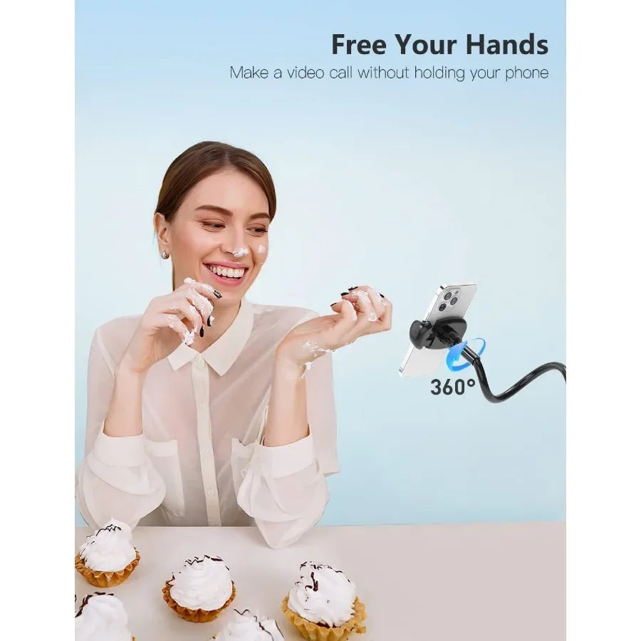 Universal Gooseneck Phone Stand Headrest Mount