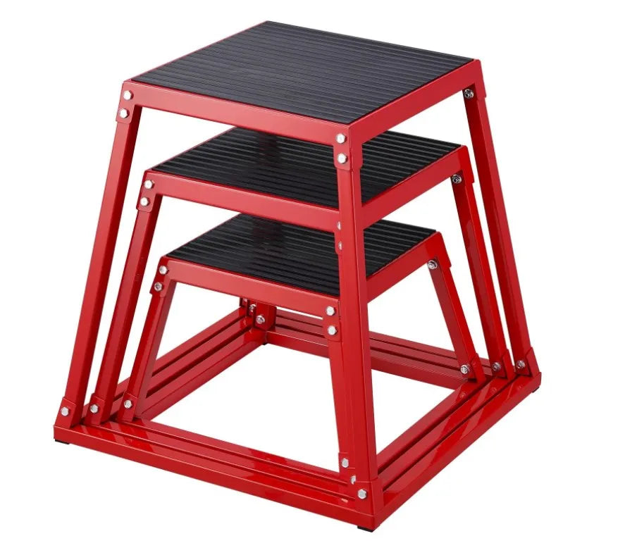 Metal Plyometric Jump Box 12 18 24 30 Inch Steel