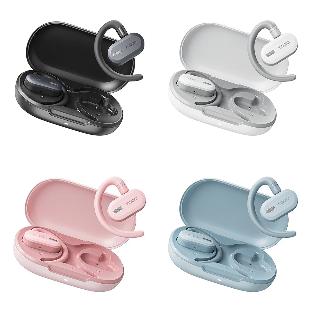 Refurbished TOZO Open Ear Hooks Wireless Headphones