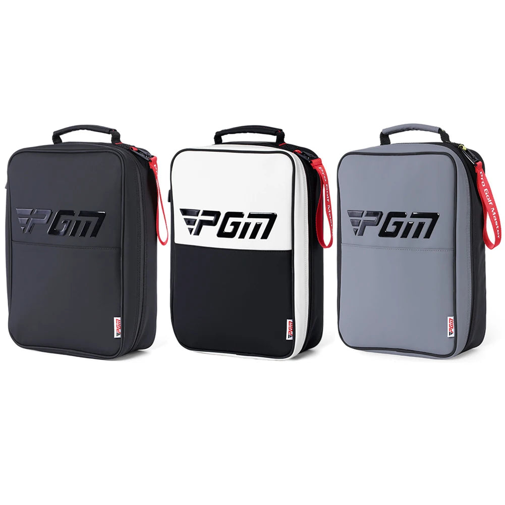 Golf Shoe Bag With Ventilation Lightweight Travel Carry Tote For Golf Tennis